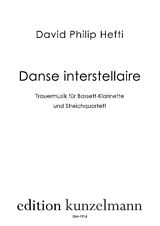 David Philip Hefti Notenblätter Danse interstellaire Trauermusik