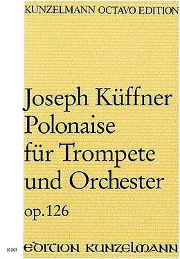 Joseph Küffner Notenblätter Polonaise op.126