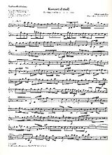 Johann Sebastian Bach Notenblätter Concerto d-Moll