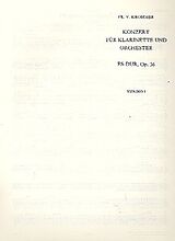 Franz Vinzenz Krommer Notenblätter Konzert Es-Dur op.36