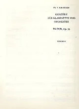 Franz Vinzenz Krommer Notenblätter Konzert Es-Dur op.36