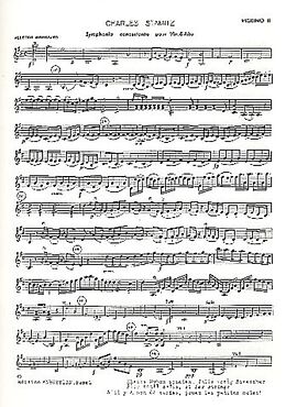 Karl Philipp Stamitz Notenblätter Sinfonia concertante D-Dur
