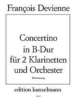 Francois Devienne Notenblätter Concertino B-Dur