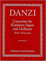 Franz Danzi Notenblätter Concertino B-Dur op.47