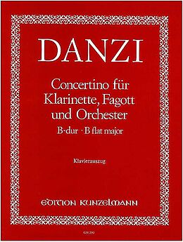Franz Danzi Notenblätter Concertino B-Dur op.47