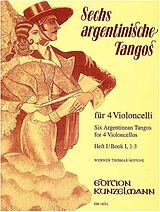  Notenblätter 6 argentinische Tangos Band 1 (Nr.1-3)