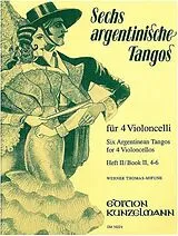  Notenblätter Sechs argentinische Tangos Band 2 (Nr.4-6)