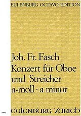 Johann Friedrich Fasch Notenblätter Konzert a-Moll