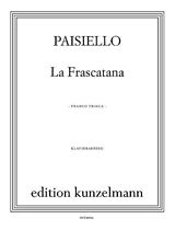 Giovanni Paisiello Notenblätter La Frascatana