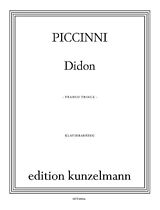 Niccolo Piccinni Notenblätter Didon für Soli und Orchester