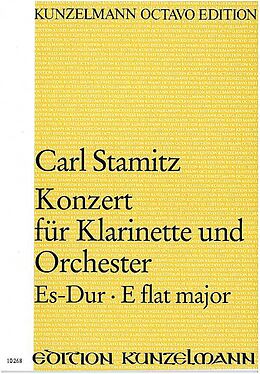 Karl Philipp Stamitz Notenblätter Konzert Es-Dur