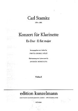 Karl Stamitz Notenblätter Konzert Es-Dur