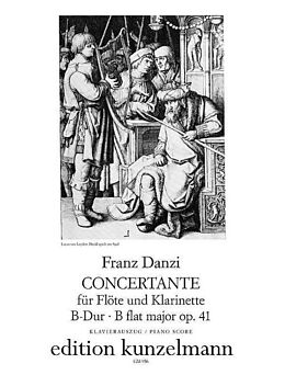 Franz Danzi Notenblätter Concertante op.41 B-Dur