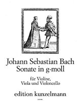 Johann Sebastian Bach Notenblätter Sonate g-Moll