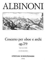 Tomaso Albinoni Notenblätter Concerto F-Dur op.7,9