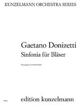 Gaetano Donizetti Notenblätter Sinfonia