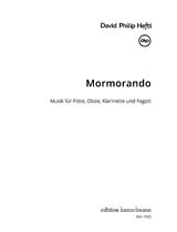 David Philip Hefti Notenblätter Mormorando - Musik