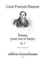Louis-Francois Dauprat Notenblätter Sonate op.3