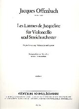 Jacques Offenbach Notenblätter Les Larmes de Jacqueline