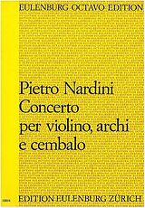 Pietro Nardini Notenblätter Konzert G-Dur