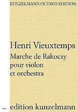 Henri Vieuxtemps Notenblätter Marche de Rakoczy a-Moll