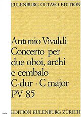Antonio Vivaldi Notenblätter Konzert C-Dur PV85