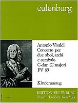 Antonio Vivaldi Notenblätter Concerto C-Dur PV85