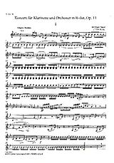 Bernhard Henrik Crusell Notenblätter Konzert B-Dur op.11