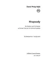 David Philip Hefti Notenblätter Rhapsody