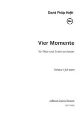 David Philip Hefti Notenblätter Vier Momente