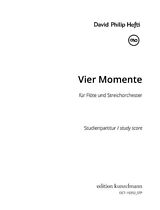 David Philip Hefti Notenblätter Vier Momente