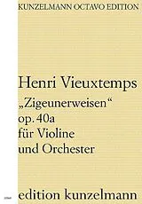 Henri Vieuxtemps Notenblätter Zigeunerweisen d-Moll op.40a