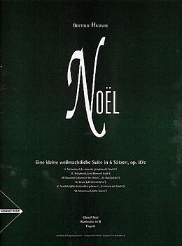 Bertold Hummel Notenblätter Noel op.87e für Oboe (Flöte)
