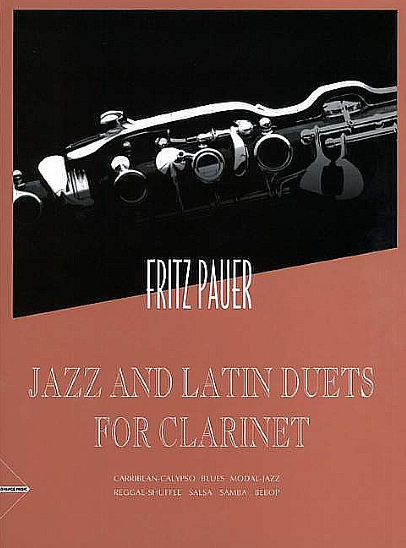 Jazz and Latin Duets for clarinet