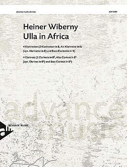 Heiner Wiberny Notenblätter Ulla in Africa für 4 Klarinetten