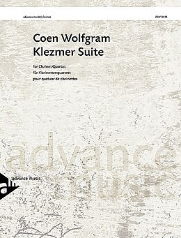 Coen Wolfgram Notenblätter Klezmer Suite für 3 Klarinetten und