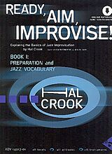 Hal Crook Notenblätter Ready Aim Improvise vol.1 (+Online Material)