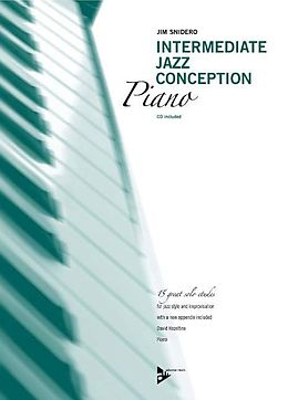 Fester Einband Intermediate Jazz Conception Piano von Jim Snidero