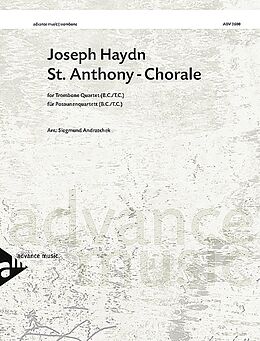 Franz Joseph Haydn Notenblätter St. Anthony Chorale für 4 Posaunen