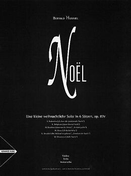 Bertold Hummel Notenblätter Noel op.87e