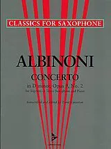 Tomaso Albinoni Notenblätter Concerto in d minor op.9,2 for