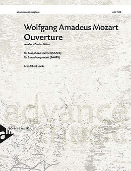 Wolfgang Amadeus Mozart Notenblätter Ouverture from the Opera The magic Flute
