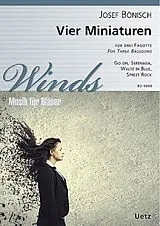Josef Bönisch Notenblätter 4 Miniaturen