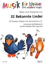  Notenblätter 32 Bekannte Lieder