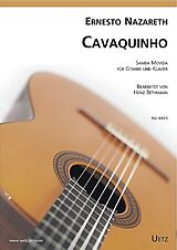 Ernesto Nazareth Notenblätter Cavaquinho - Samba Movida