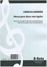Charles Francois Gounod Notenblätter Messe