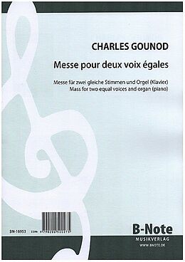 Charles Francois Gounod Notenblätter Messe