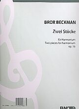 Bror Beckmann Notenblätter 2 Stücke op.16