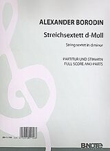 Alexander Porfirjewitsch Borodin Notenblätter Sextett d-Moll