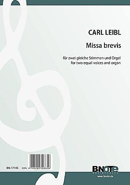 Carl Leibl Notenblätter Missa brevis